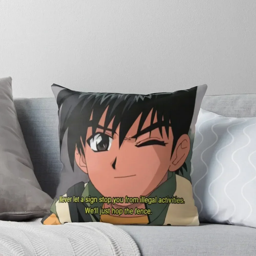 

Hajime Aoyama Throw Pillow Room decorating items luxury covers Pillow Covers Decorative Luxury Pillow Cover