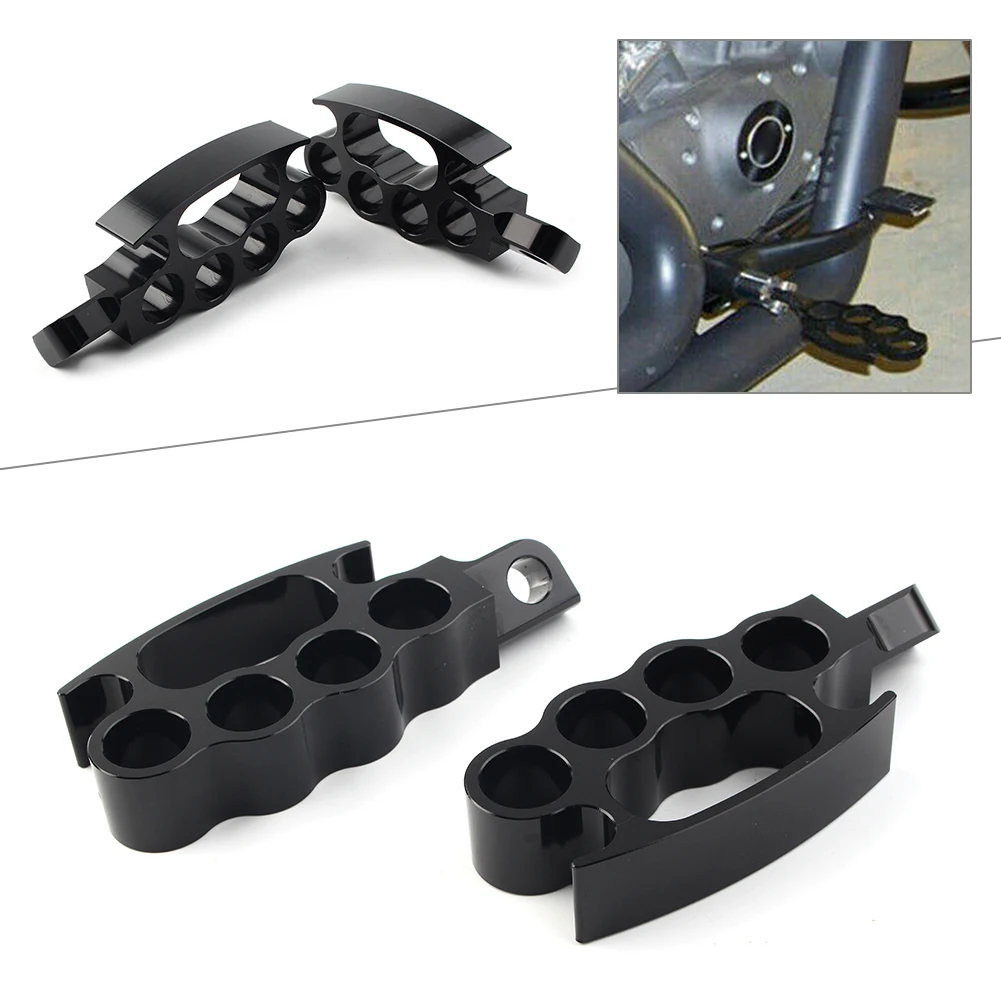 for Harley Softail Dyna Sportster Touring TU2 Motorcyle Floor Board Controls Foot Pegs Footrests