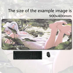 AnimeFrieren Beyond Journey End mousepad Mouse Mat Desk Mat With Pad Gaming Accessories Prime Gaming XXL Keyboard mouse pad Mat