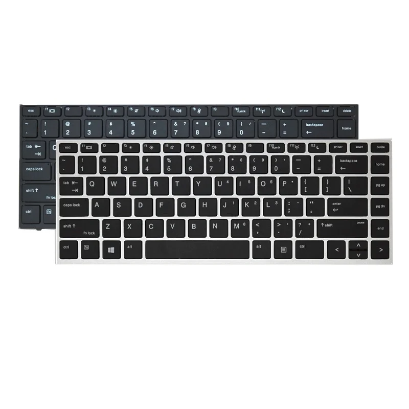 New Genuine Laptop Rreplacement Keyboard Compatible for HP ZHAN66 Pro G1 440 G5 430 G5 445 G5 HSN-Q04C HSN-Q06C HSN-Q08C