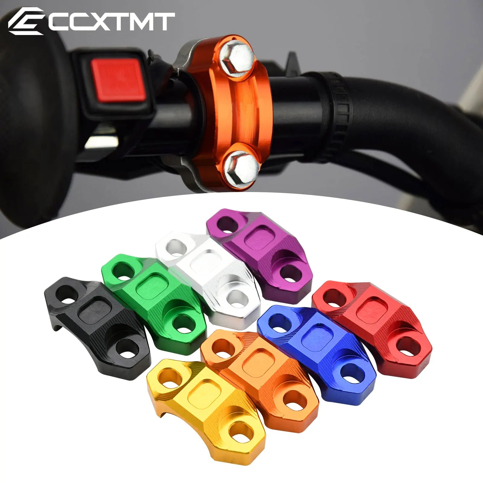 CNC 22MM Universal Handlebar Brake Clutch Rotating Bar Clamp Mount Stop Start Kill Switch For Yamaha Honda Kawasaki KTM Suzuki