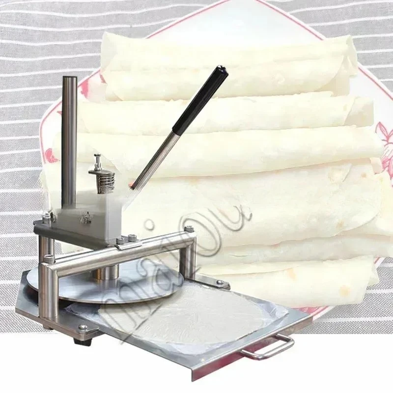 20/25/30cm Hand Pizza Dough Press Machine Manual Dough Flattening Press