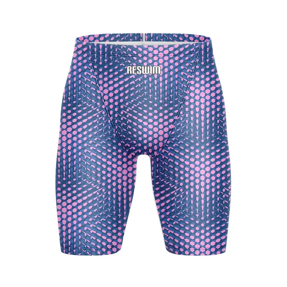 New Men's Swim Jammers Swimming Trunks Swimsuit Shorts Athletic Training Swimming Shorts Endurance Anti-Chlorine Surfing Pants
