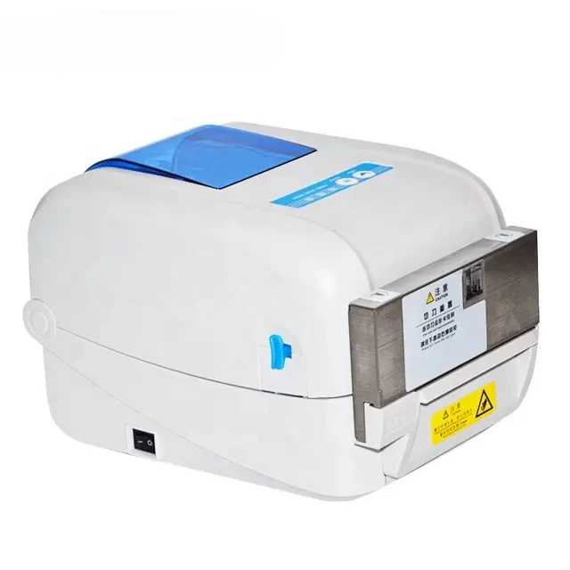 

1834TC 4 Inch thermal transfer printer with Auto Cutter clothing label stickers wash care label printers