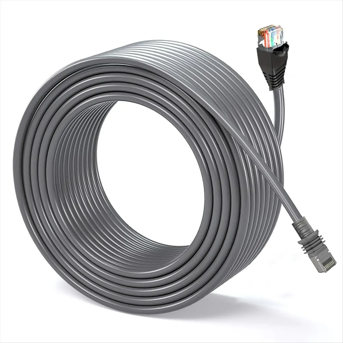 BEST CHOICE）Computer Cable High-Speed Transmission Network Cable for Mini CAT6 1200Mbps Short Circuit Protection 5m