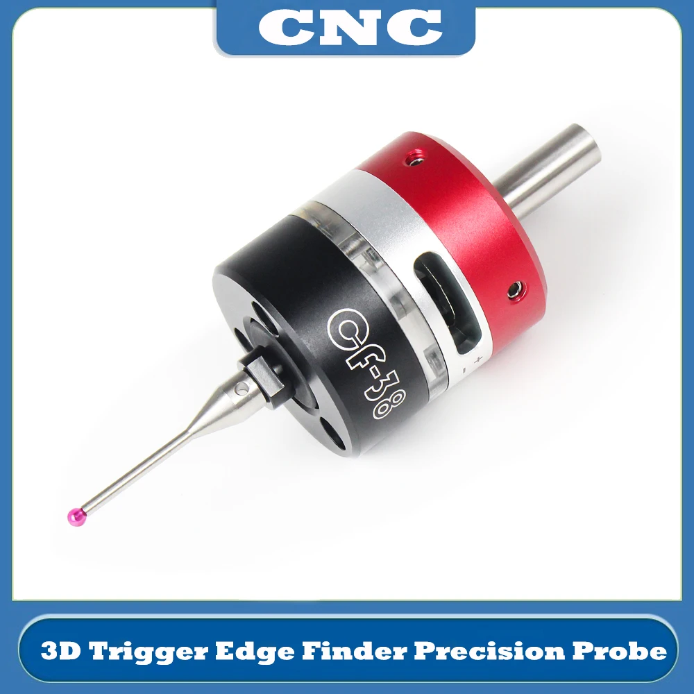 Imagem -05 - Mais Recente 3d Edge Finder Centro de Usinagem Cnc Fresadora Três-coordenada Precisão Sonda Centrando Haste Ferramenta Setter Novo Cf38