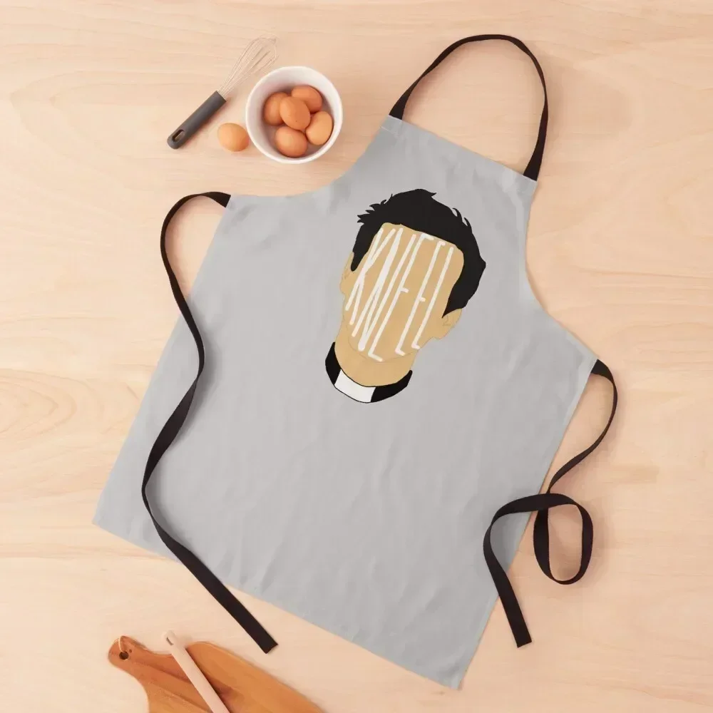 

Fleabag Hot Priest Kneel Apron christmas Chef Uniform Women for women with pocket Women's Home Clothes Apron
