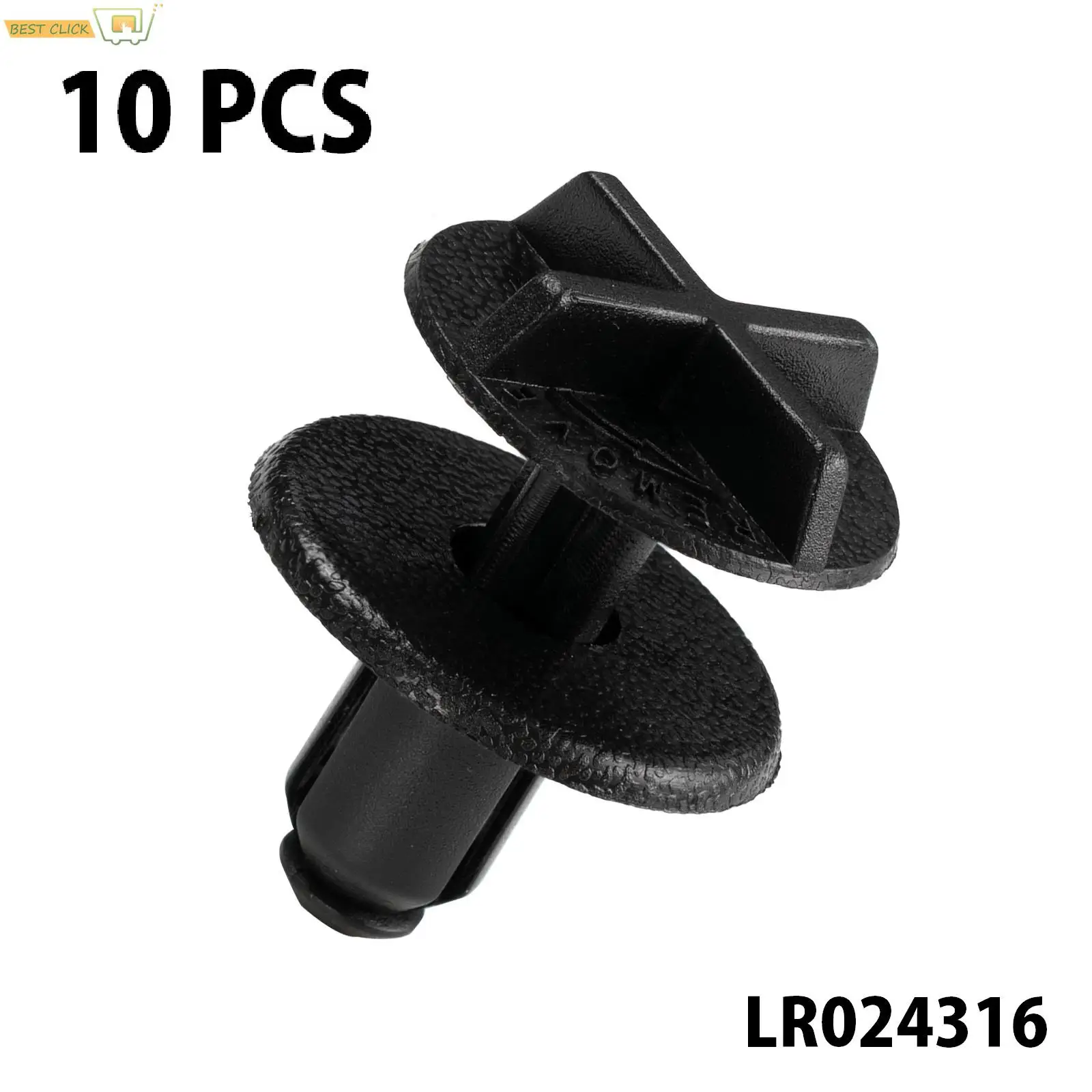 10pcs Auto Battery Cover Air Intake Trim Plastic Clips Panel Retainer Fastener For Range Rover Discovery Evoque Accessory