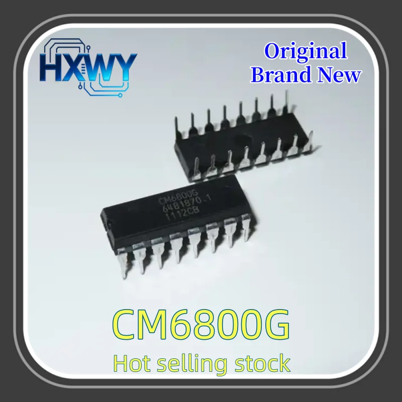 (5/20 pieces) CM6800G CM6800 DIP16 Power Control Chip New Electronic Parts Fast Delivery High Quality In Stock