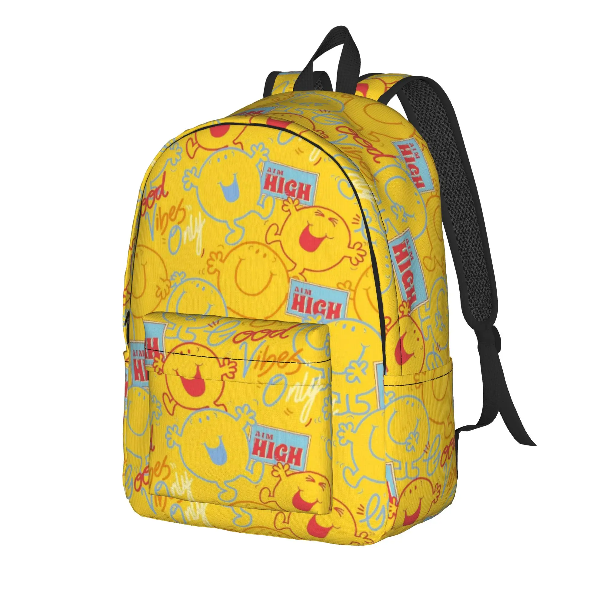 M-Mr M-Men L-Little M-Miss AIM HIGH Backpack for Men Women Teenage Student Work Daypack  Laptop Computer Shoulder Bag Gift