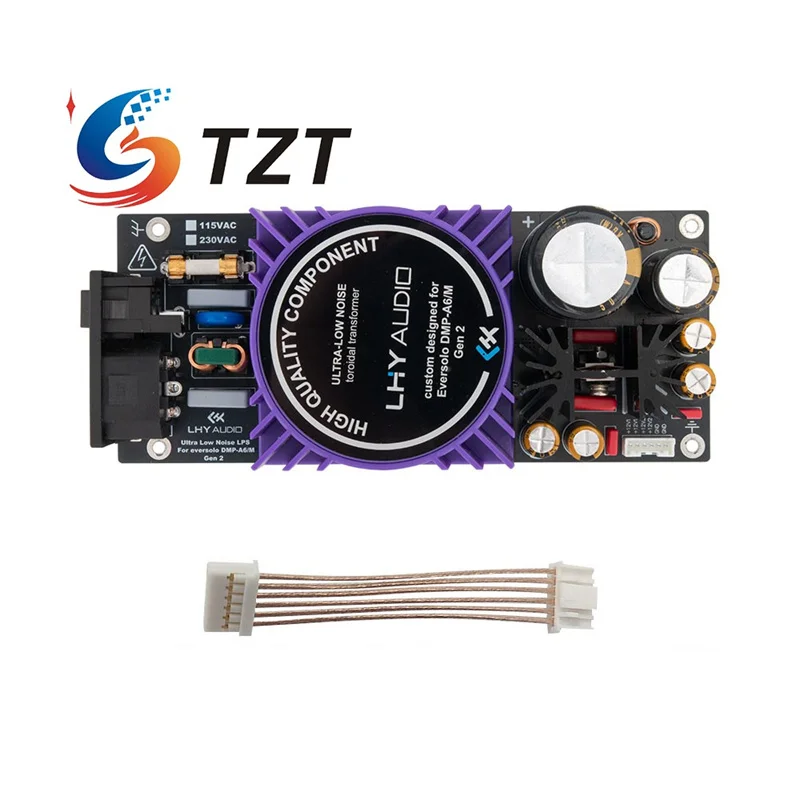 TZT LHY AUDIO LPS-A6 2nd Generation 230V/115V (for UMI 35VA Transformer) Linear Power Supply for Eversolo DMP-A6