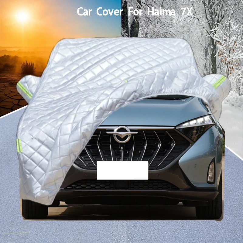 

For HAIMA 7X Car Cover Delivers Hail Protection, Scratch Guard, prevents paint peelingRain & Snow Resistance