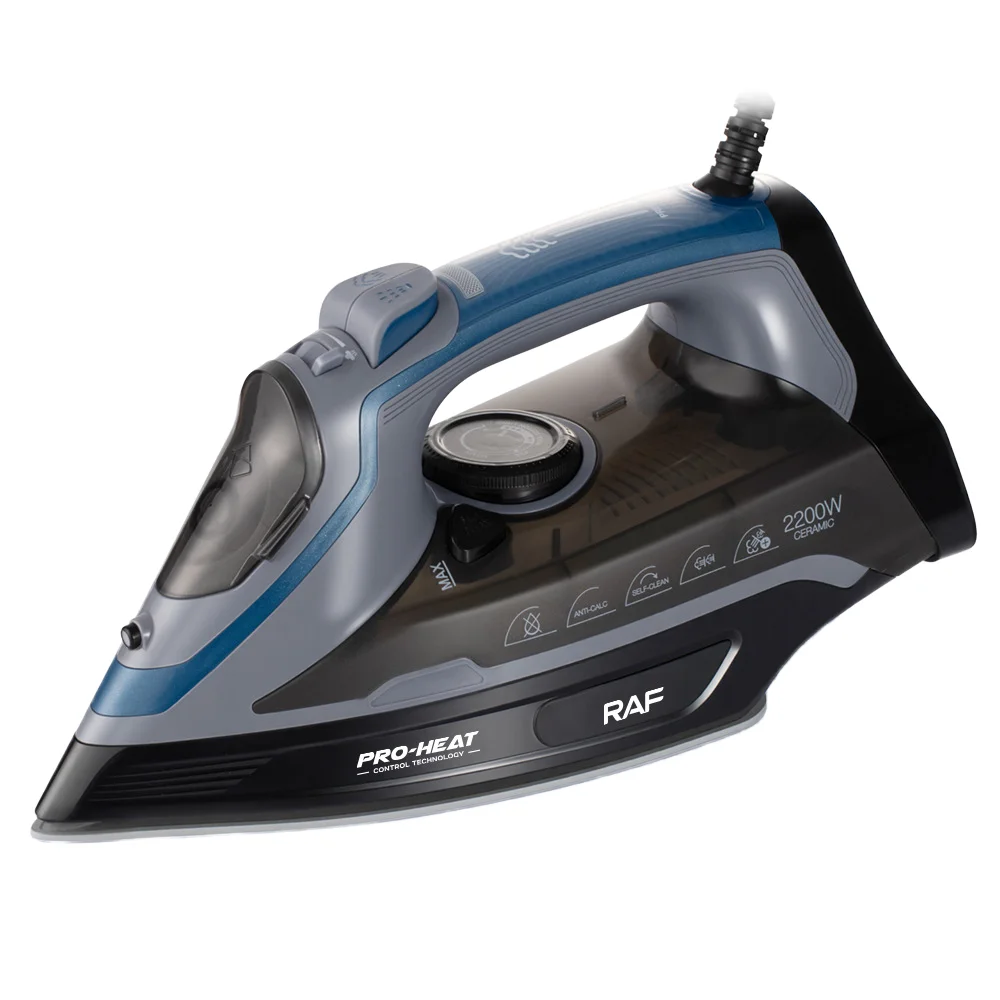

High-Quality 3000W Stainless Steel Sole Plate Electric Dry Iron with Self-Cleaning Function and 1.8m Cord