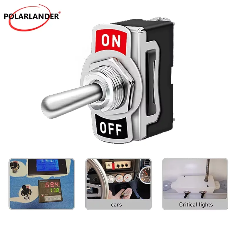 

15A 20A 2 клеммный контакт KN3-101A2 кулисный переключатель включения/выключения 1 шт. кнопочный переключатель