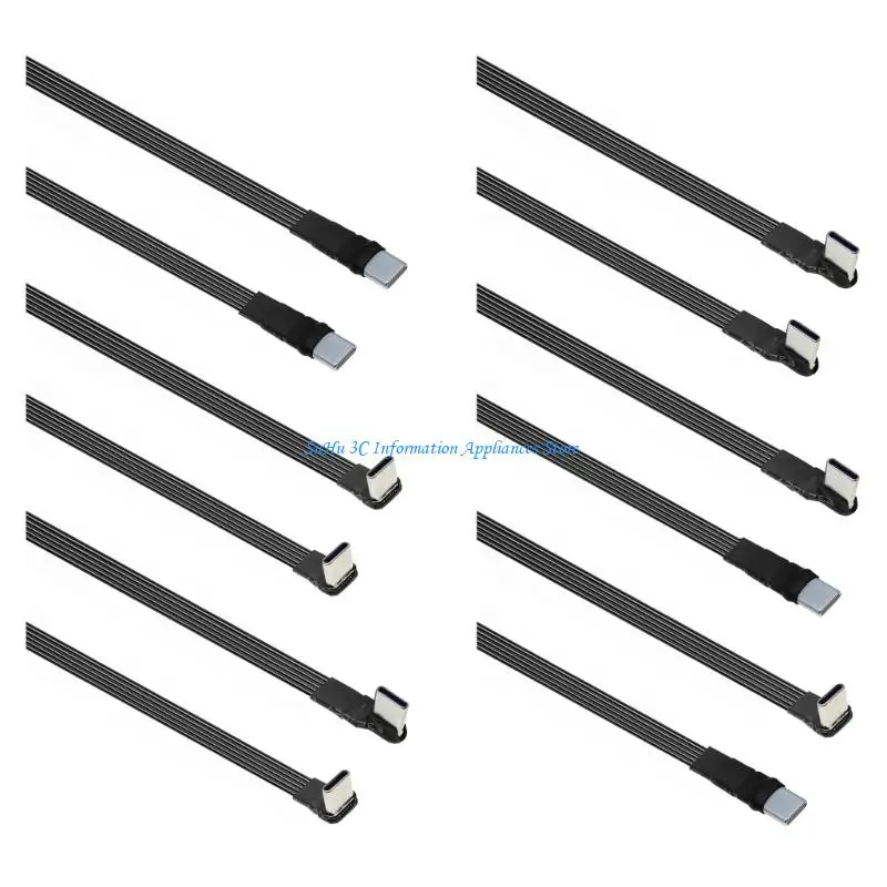 Type C Charges Cable 65W Charging Cord Bendable Charges for Tablets Phone