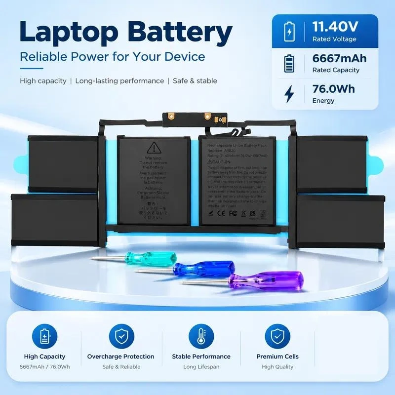 A1820 Laptop Replacement Battery Compatible with MacBook Pro 15 inch A1707 2016 2017