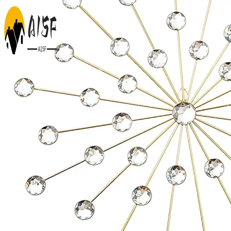 

A15F-Настенный декор Bling 3D, настенный художественный подвесной декор со стразами, домашний декор для гостиной, дома, спальни, кухни