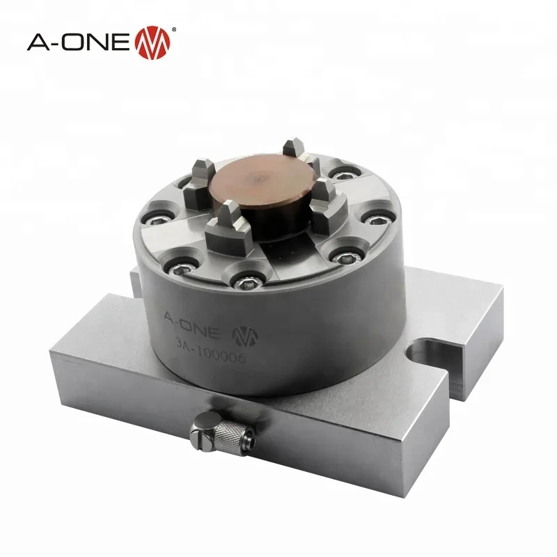 

A-ONE clamp ITS pneumatic CNC EDM lathe chuck with base plate 3A-100036