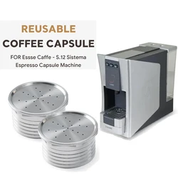 For Essse Caffe - S.12 Sistema Espresso Capsule Machine Coffee Capsule 304 Stainless steel Compatible With Essse Caffe-S.12