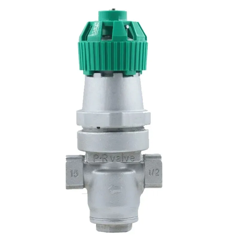 New Y14H-16P Adjustable Stainless Steel High Temperature Steam Internal Thread Corrugated Tube Pressure Reducing Valve DN15-25
