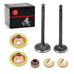 Intake Exhaust Valve & Seal Kit For Yamaha Gas Golf Cart G2 G5 G8 G9 G11 G14 1989-1996