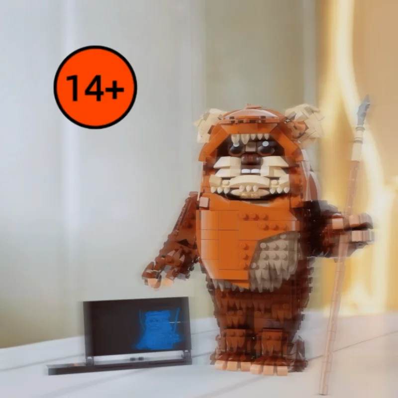 

В НАЛИЧИИ 1010 ШТ. Модель-конструктор 75430 «Персонаж Уикет» из серии Bear Brick, сборная модель, игрушка-украшение, подарки на день рождения