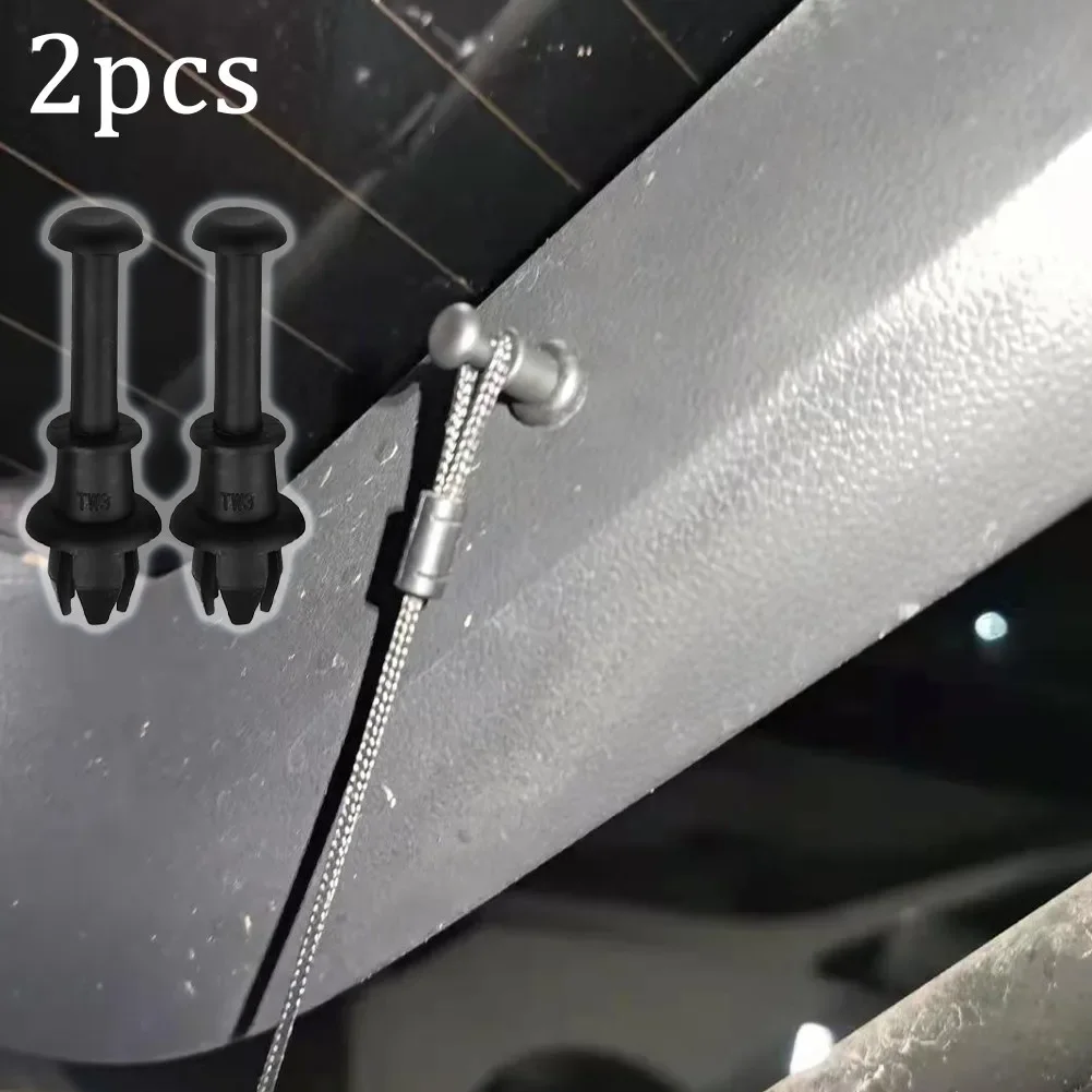 2Pcs Parcel Shelf String Clips Holder Pivot Hanger Boot Parcel Shelf Clips Pins For GOLF 5 Mk6 Tigaun 5N UP