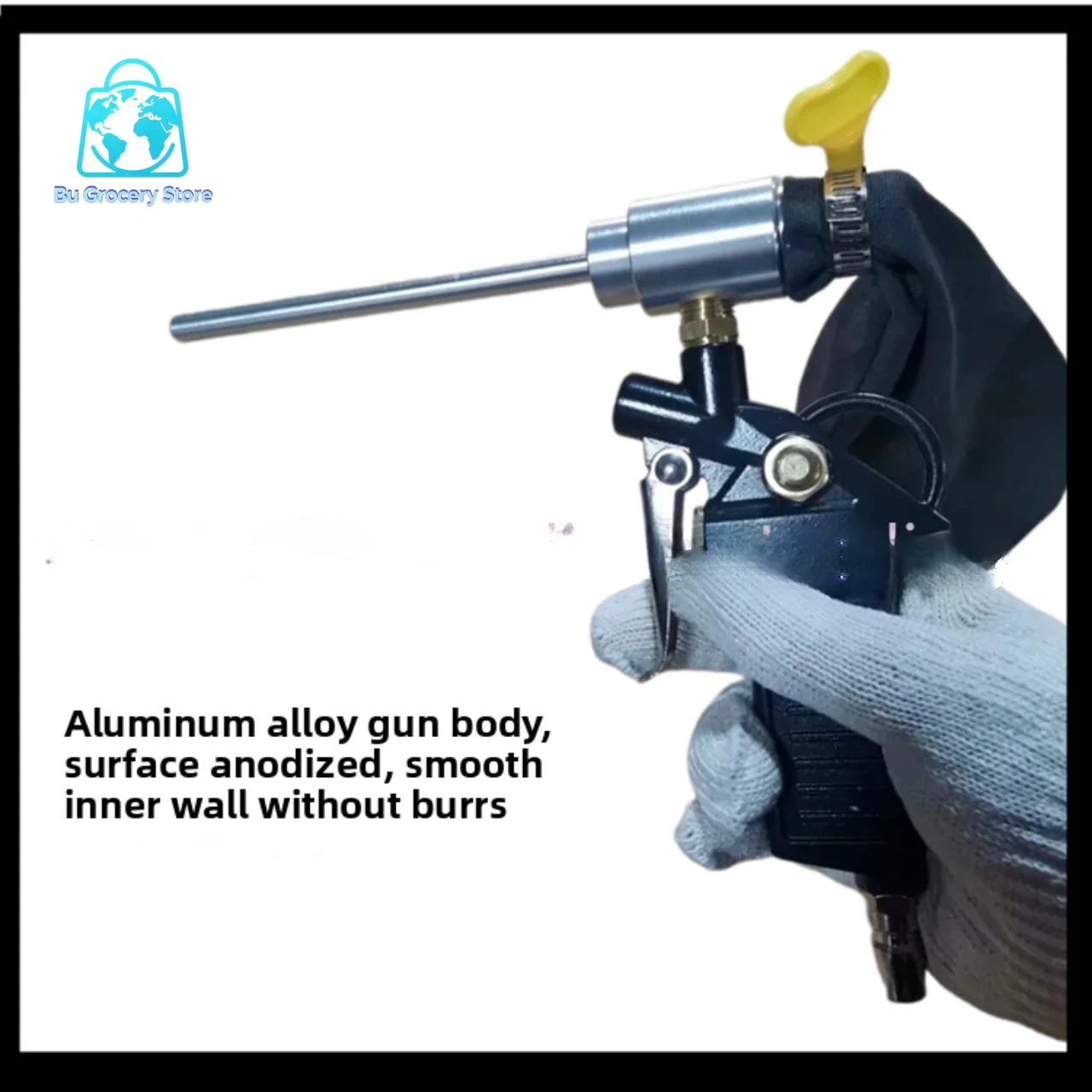 Pneumatic vacuum cleaner, handheld micro gun, mechanical installation cleaner, pneumatic vacuum gun