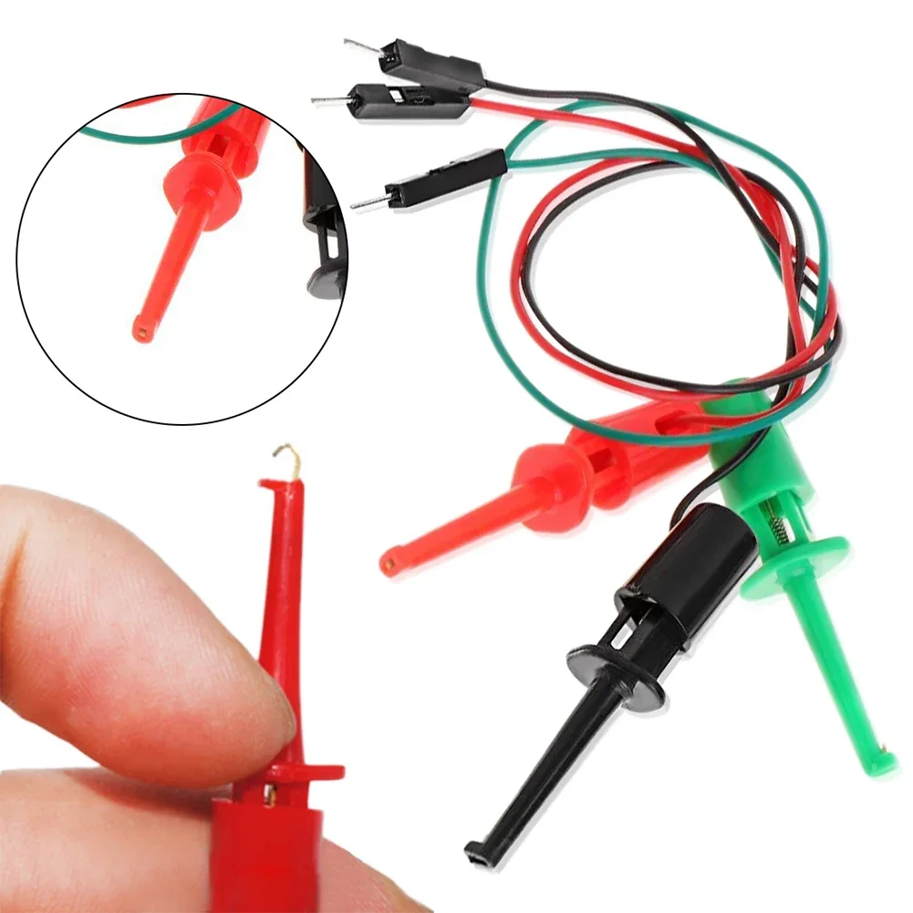 Multimeter Probe Hook Universal Multimeter Test Leads Banana Plug to Alligator Clips Test Hook Probe Needle-tip Wire Cable