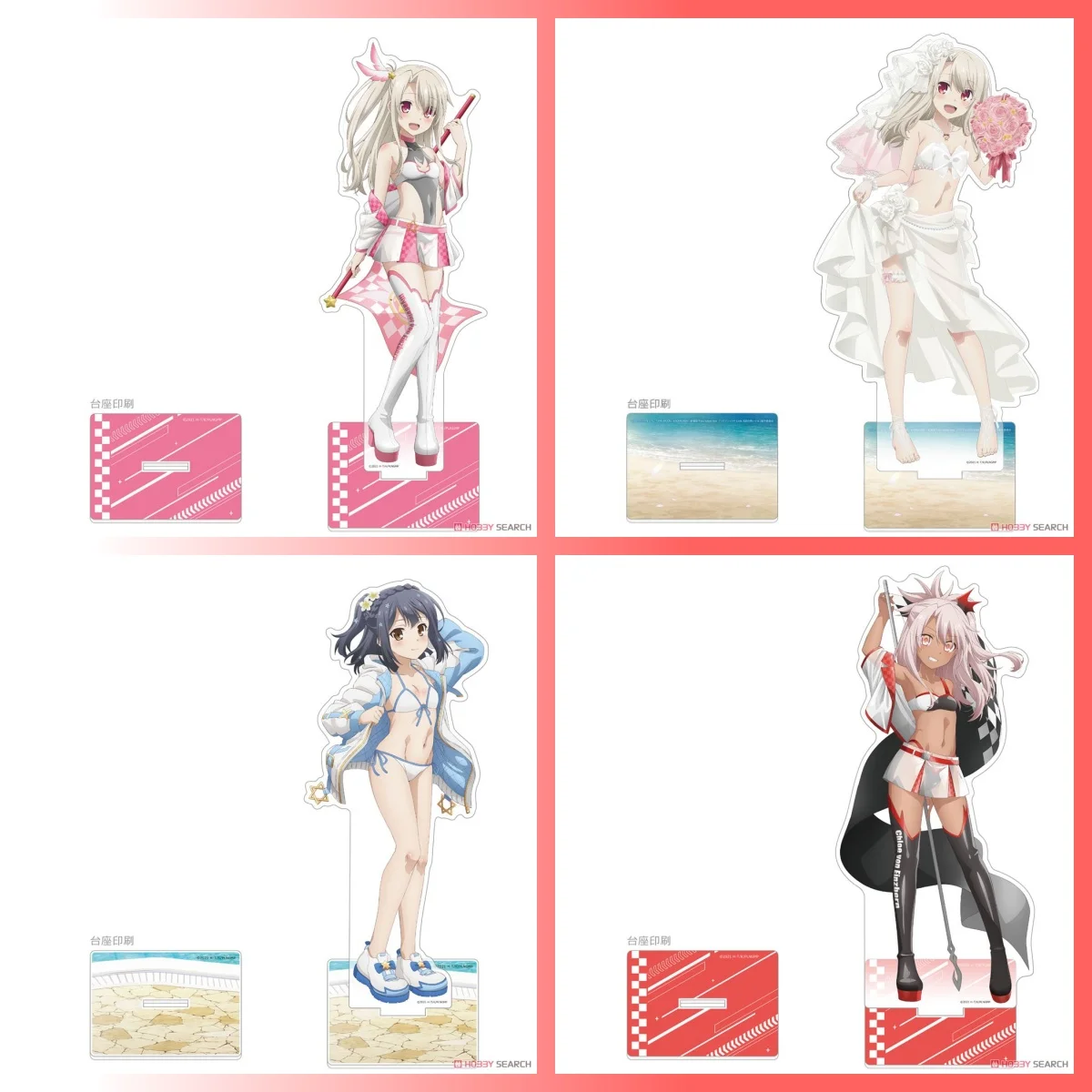 Anime Fate kaleid Liner Prisma Illya Acrylic Stand Figure Character Standee Accessories Desktop Ornaments Collection Gift 15cm