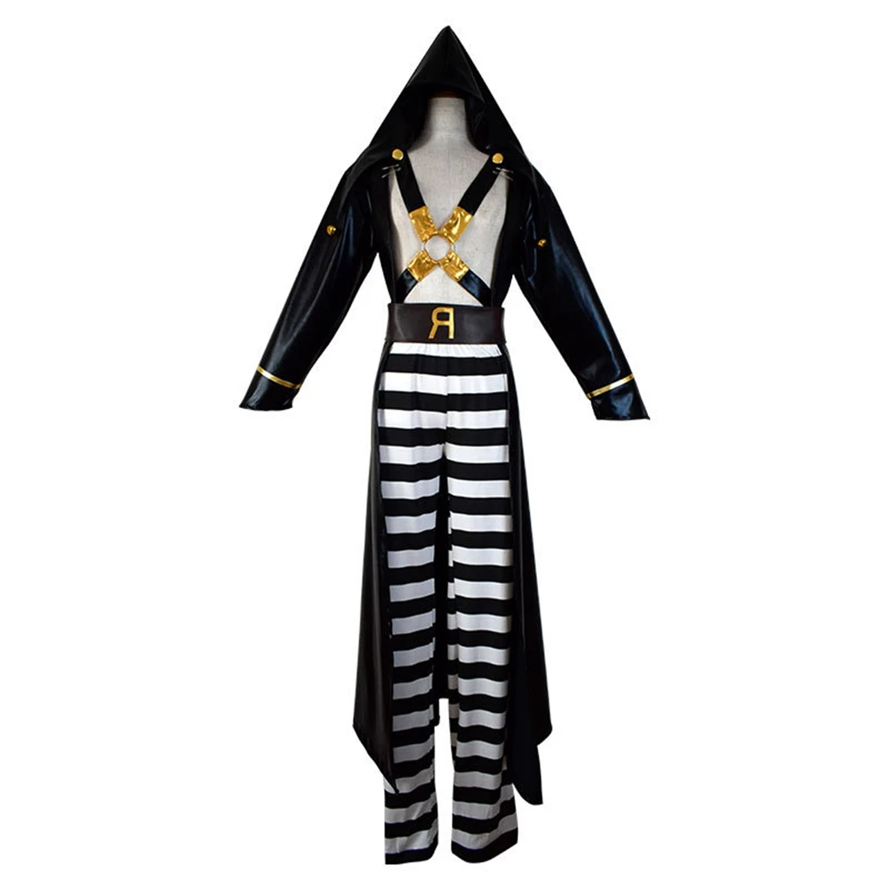 Unisex Anime Cos Risotto Nero Cosplay Costume Outfit Halloween Custom Size