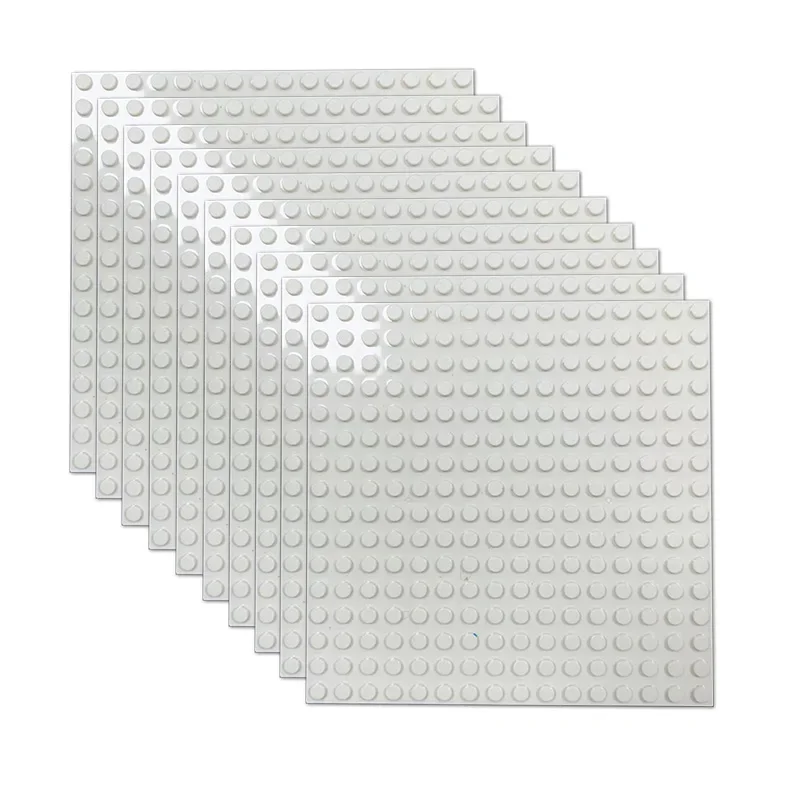 المبيعات المباشرة من الشركة المصنعة لملحقات اللوحة السفلية لبنة بناء الجسيمات الصغيرة ذات الفتحة 16 × 16، وقاعدة للأطفال