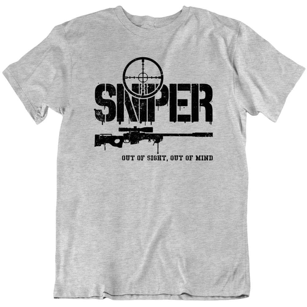 SNIPER US Army Special Force Seals Para Sas Men T Shirt Short Sleeve Casual Cotton O-Neck Summer Shirts