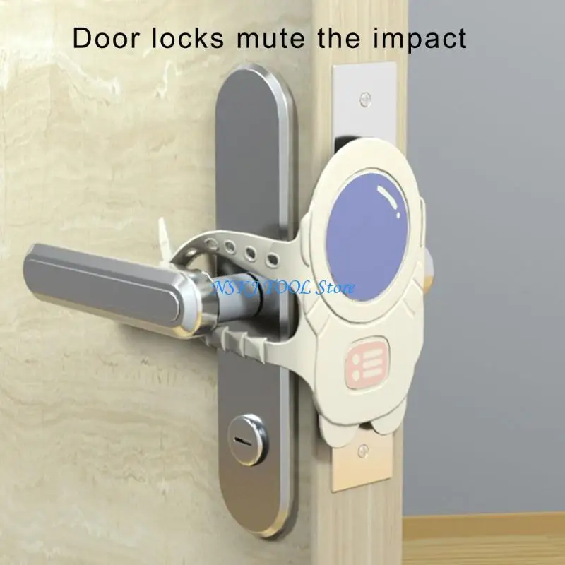 L8RC Nursery Door Stoppers Closers Thick Quiet Door Closers Cushion Shock Absorbers