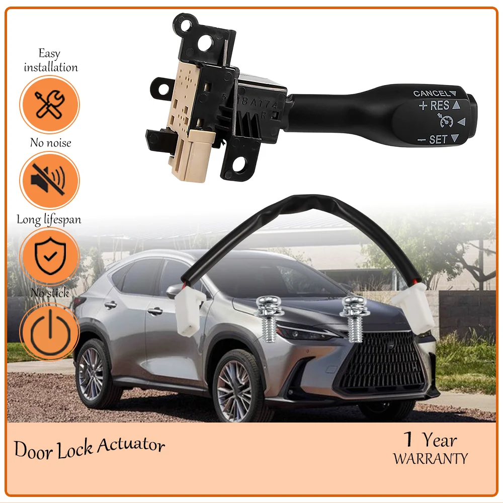 Automotive Cruise Control Switch Assembly Fit for Toyota Lexus Models, Smooth-Response Control Unit oem 84632-34011 84632-34017