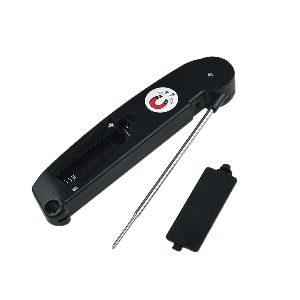 Termometro per alimenti da cucina Griglia Cottura per barbecue Cottura Termometro per carne con temperatura LCD di grandi dimensioni Leggi istantanei gadget da cucina digitali