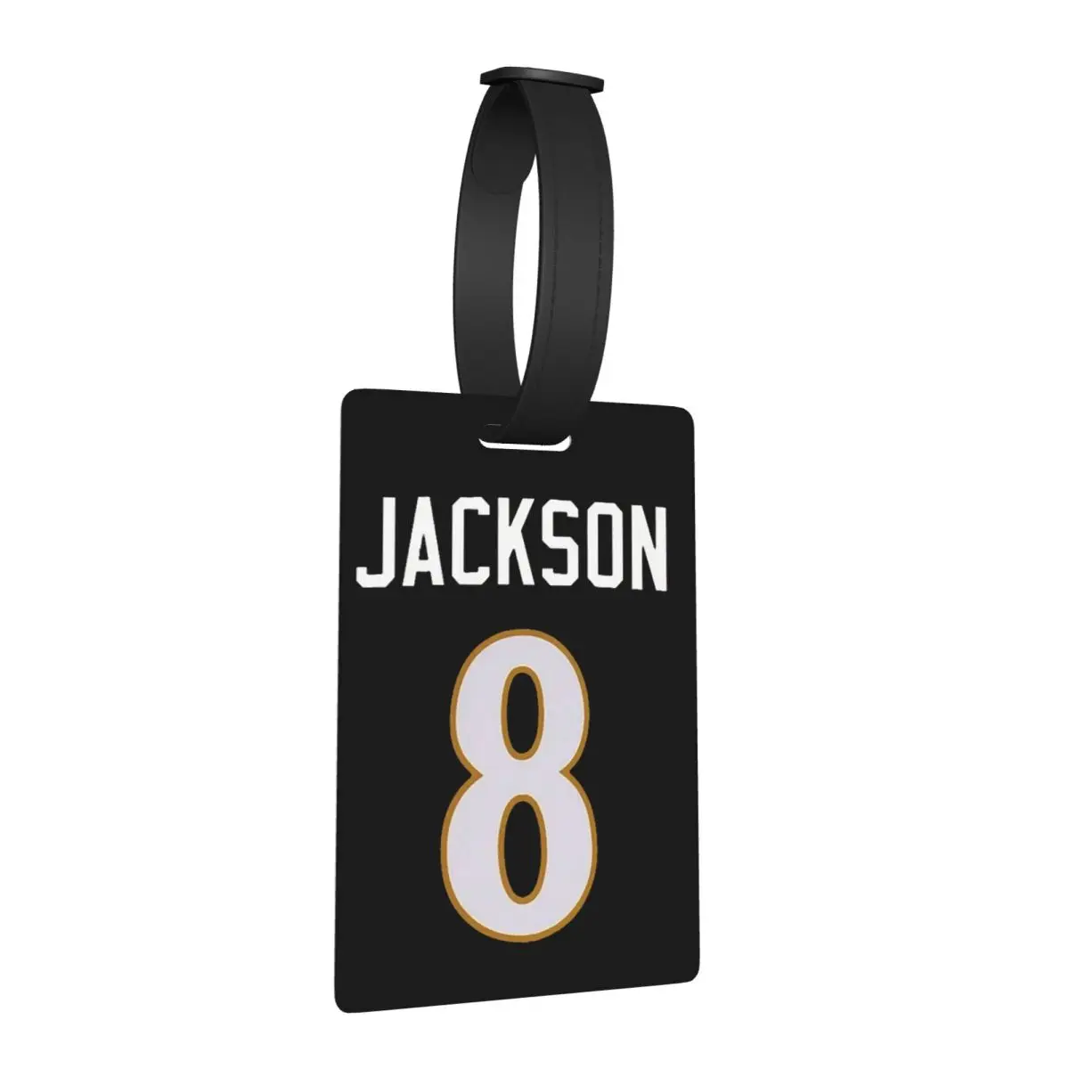 

Lamar Jackson Luggage Tags Suitcase Accessories Travel Fashion Baggage Boarding Tag Label Holder ID Name Address
