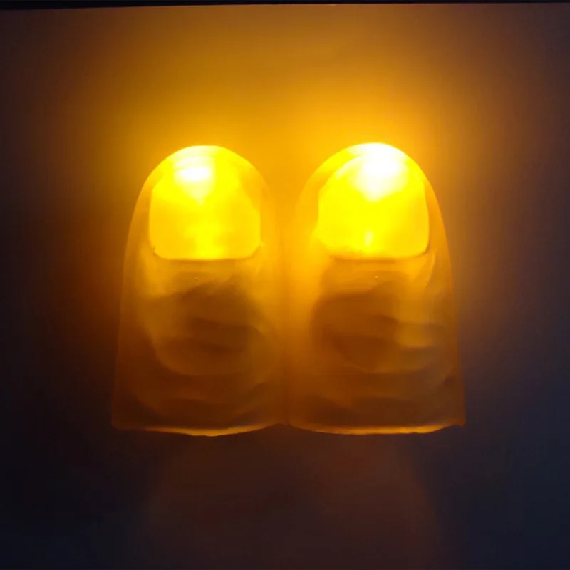 5Pairs Glowing Thumbs (Short) Magic Tricks Lighting Thumbs Led Flashing Fingertips Magia Accessories Magician Gimmicks