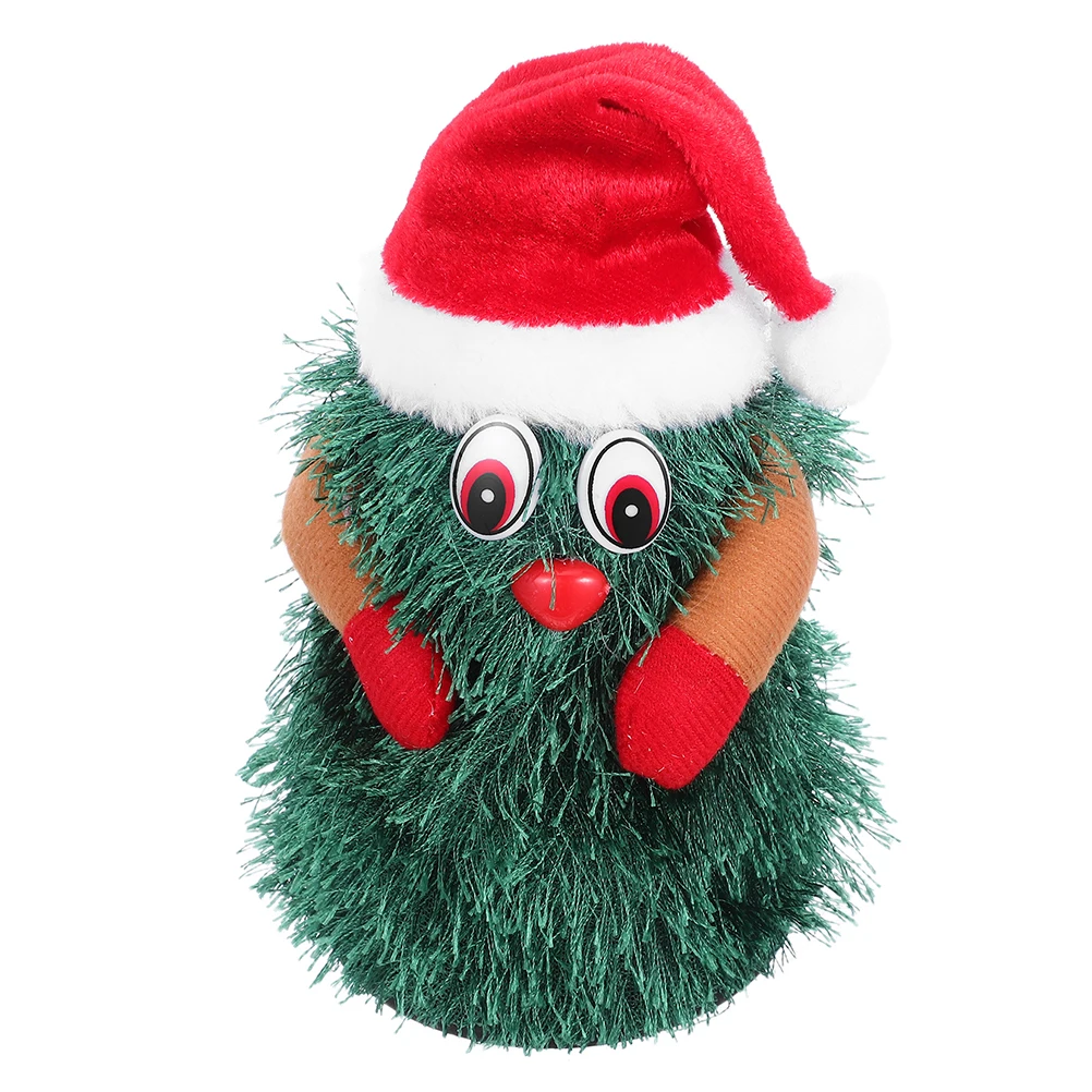 

Music Rotating Christmas Tree Decoration Tabletop Led Lights Singing Dancing Xmas Desktop Centerpiece