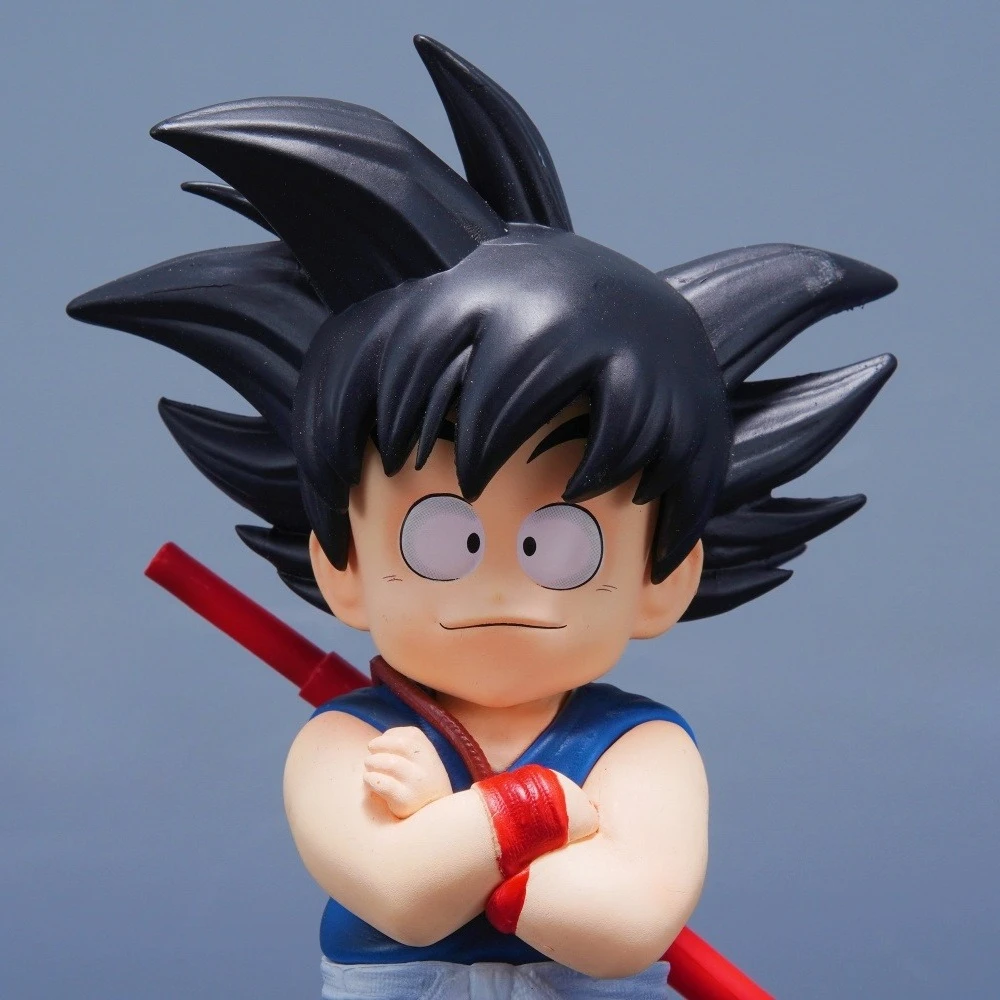 Figura de Dragon Ball de Anime de 14cm/5,51 pulgadas, figuras de acción de Goku infantil, estatua de Pvc, adornos de escritorio, colección, modelo de juguetes, regalos