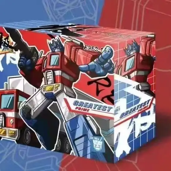 

Doctor Wu Small Proportion DWE04 Primary Color OP Column King Kong with Carriage with Energy Axe