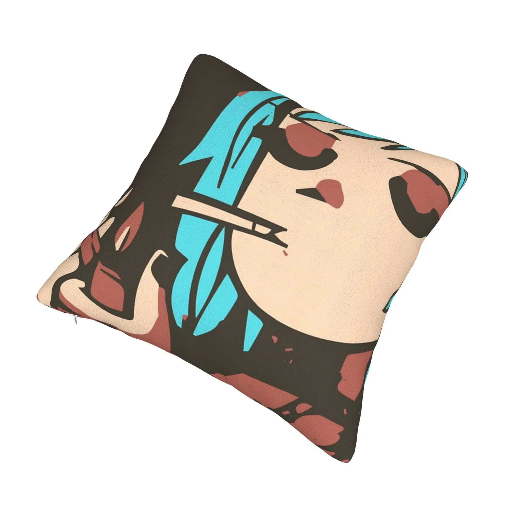 Ramona Flowers Scott Pilgrim Pillowcase Printing Fabric Cushion Cover Gift  Throw Pillow Case Cover Sofa Square 18