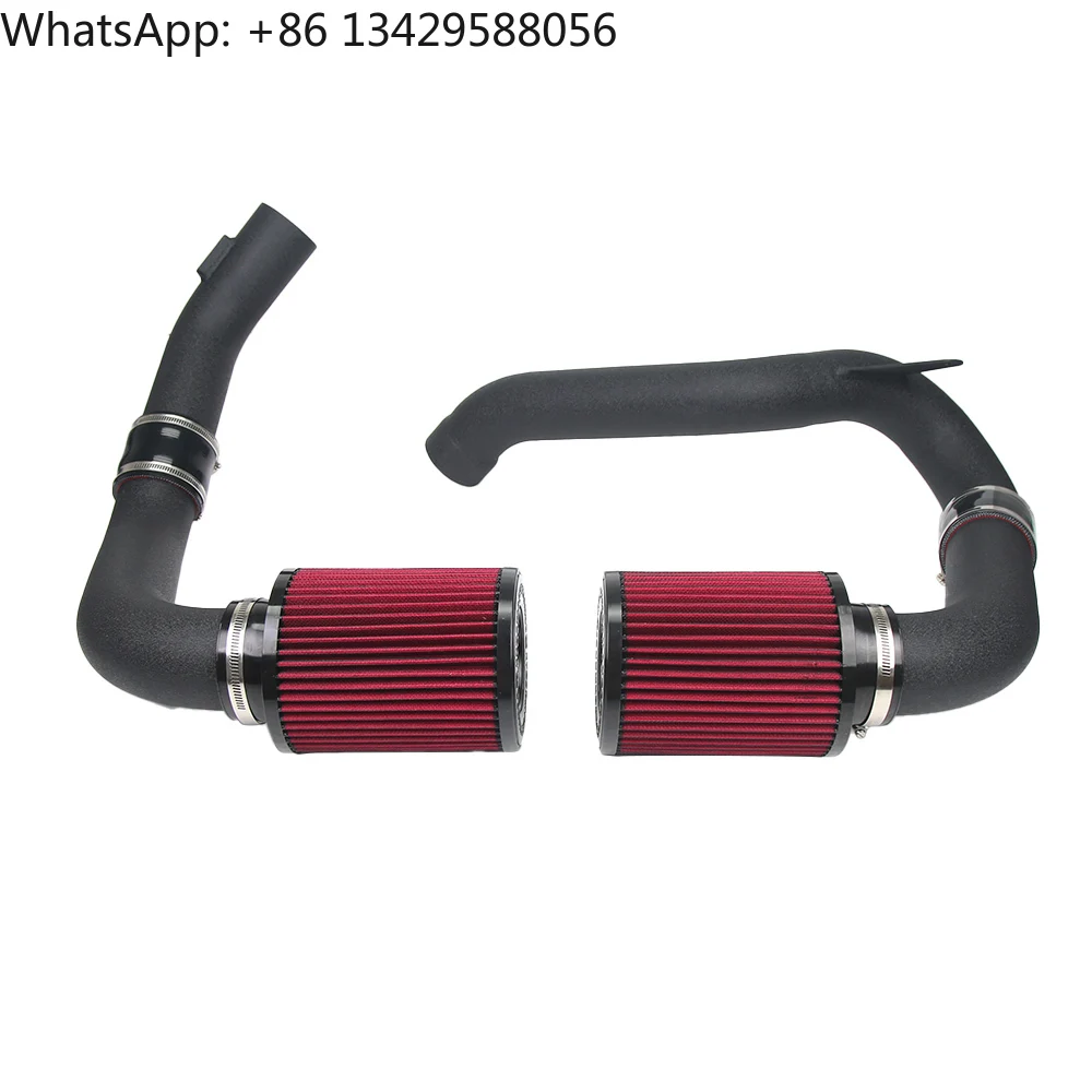 

For 2015-2020 BMW S55 F80 M3 F82 M4 F87 M2C S55 3.0T V2 Front Mount Aluminum Cold Air Intake Kit New Condition