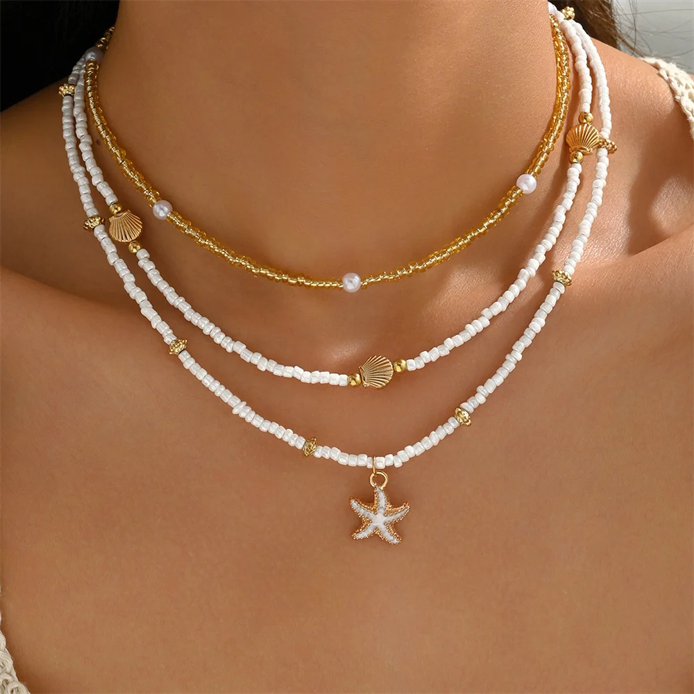 #52 New Beaded Necklaces Arrivals