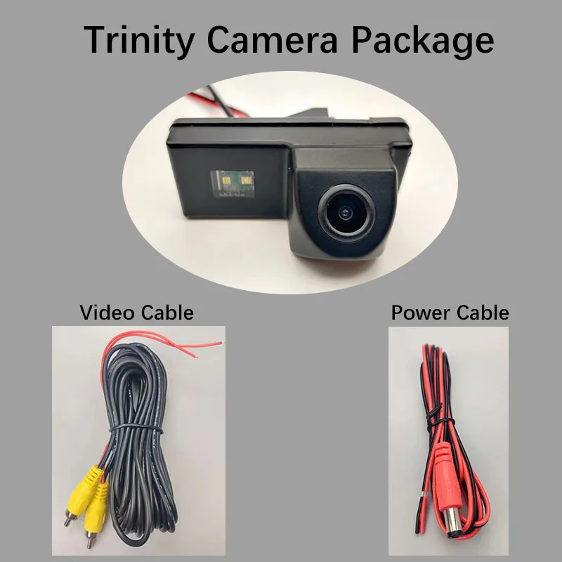 Car Rear View Camera for Toyota Reiz Land Cruiser 100 200 Prado CCD Lens Night Vision Waterproof IP69 With License Plate Lamp