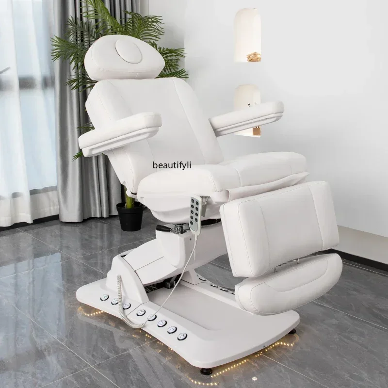X  A13 Electric beauty bed rotating plastic surgery hospital bed lifting tattoo  massage ear bed