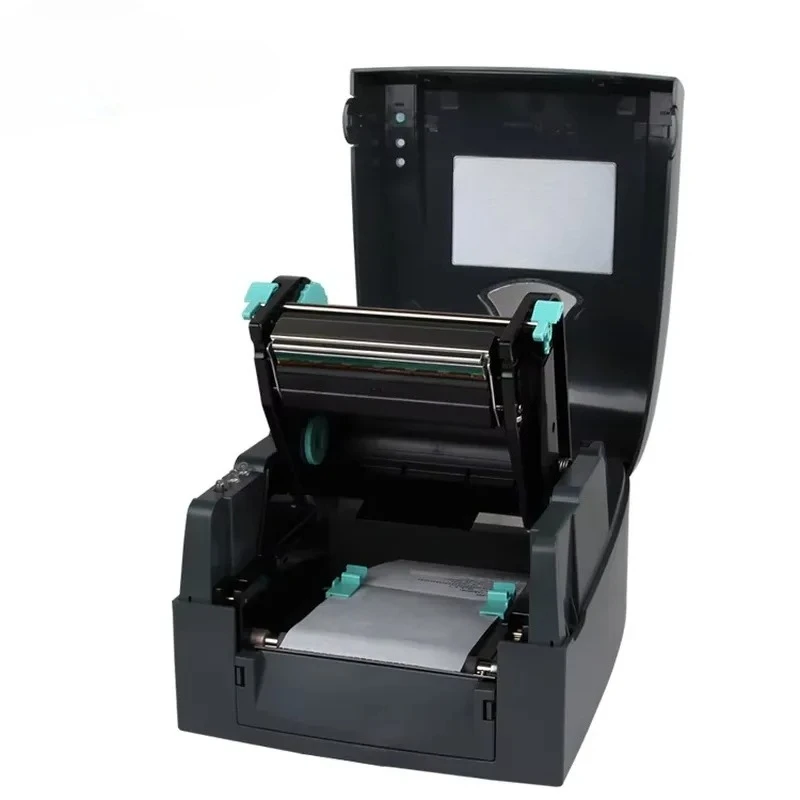 G500 108mm Desktop Thermal Barcode Ribbon Sticker Printer Machine