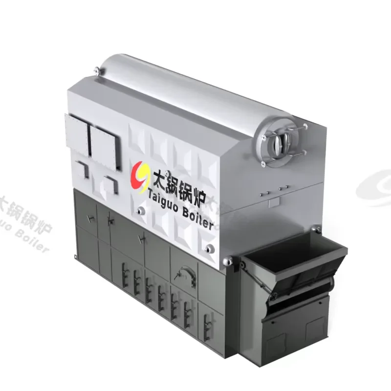 i TAIGUO Eco Friendly Coal Fired Industrial Steam Boiler 2t 4t 6t 10t Capacity Chain Grate for Textile Dyeing Factory