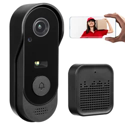 Door Bell Camera Doorbell Camera Wireless Door Bell Ringer Wireless With Camera For Home Wireless Video Doorbell