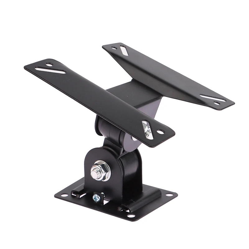 1Set 14-24Inch TV Mounts LCD LED Monitor Wall Mount Bracket Fixed Flat Panel TV Frame Support 180 Degrees Tilt Angle w/Screw